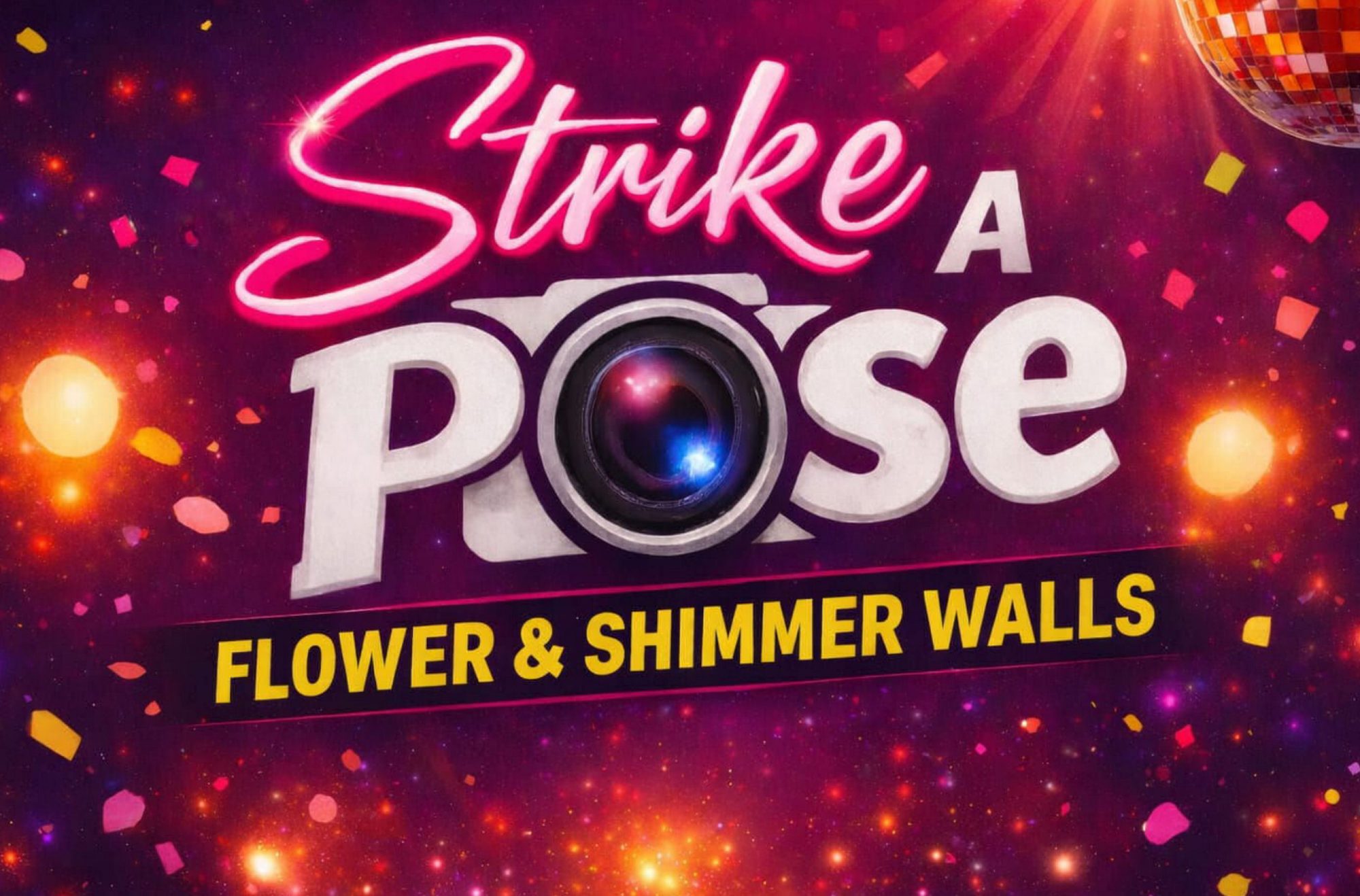 strikeapose flower and shimmer walls ireland